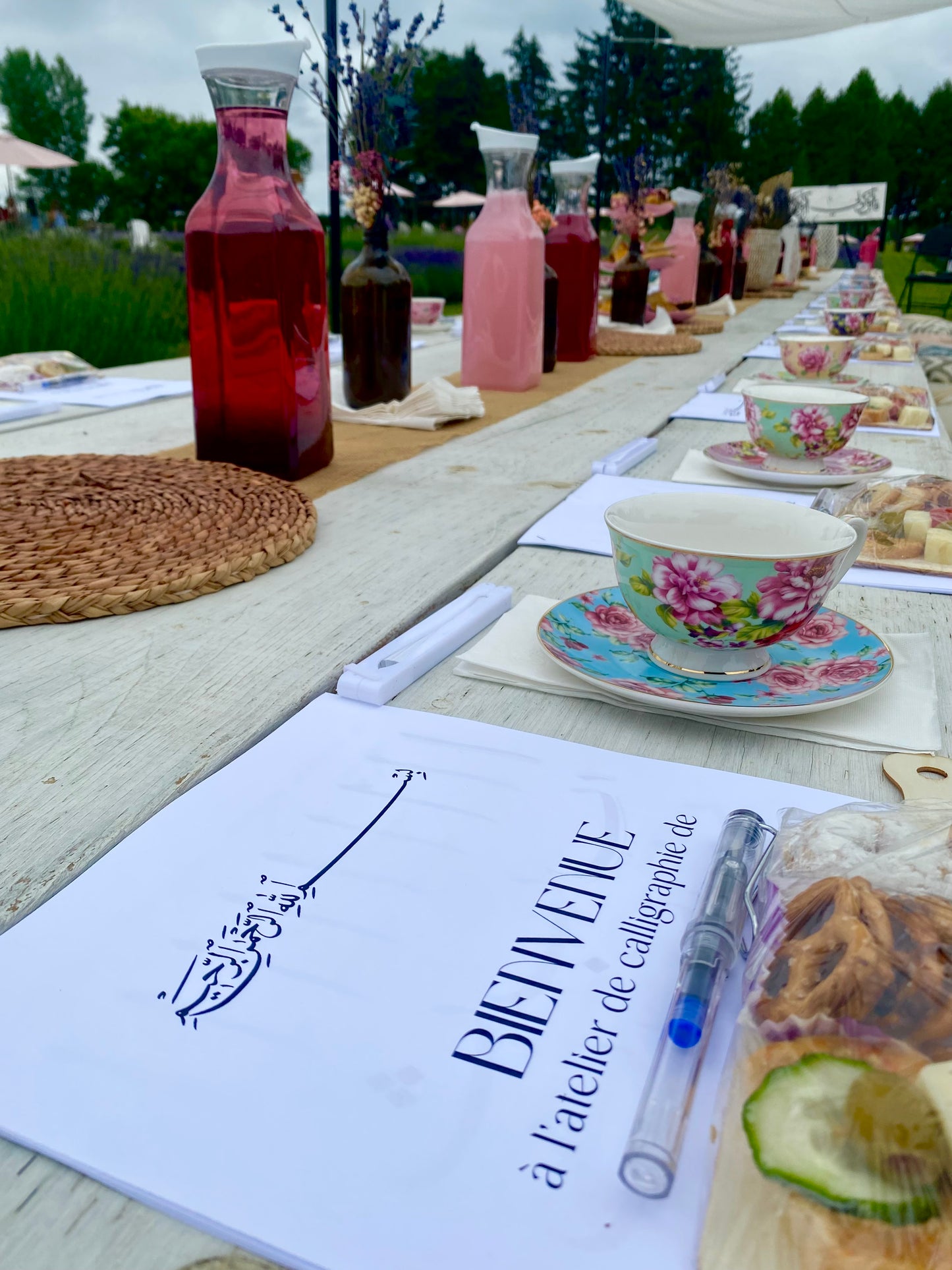 Maison Lavande calligraphy (Second edition) workshop